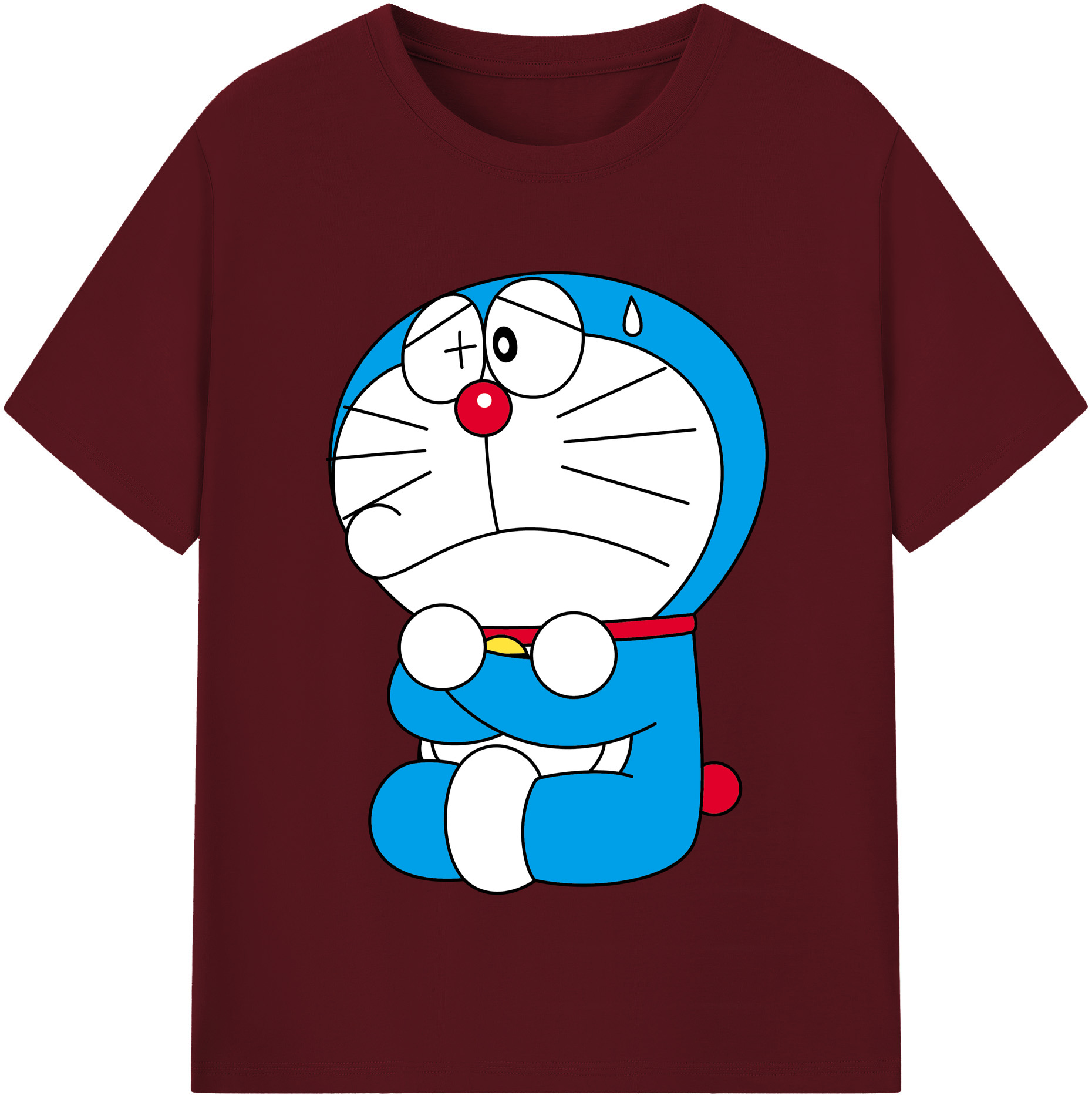 （画像用） ドラえもん Doraemon 綿100％半袖Tシャツ（フロントプリント）